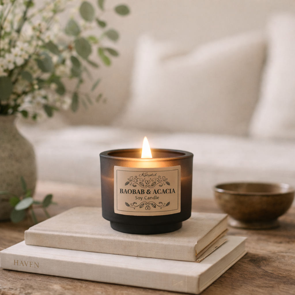 Baobab & Acacia Scented Candle