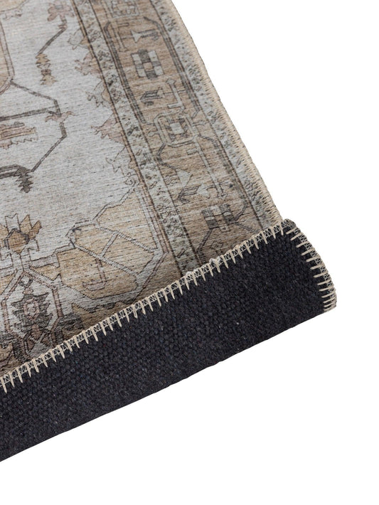 Soft and stately, The Ashbury Rug blends hushed ivory, weathered sand, and gentle ash tones into a refined heirloom feel.